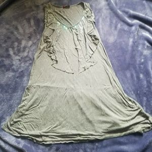Free as add on in bundle! Gray sparkly tank top